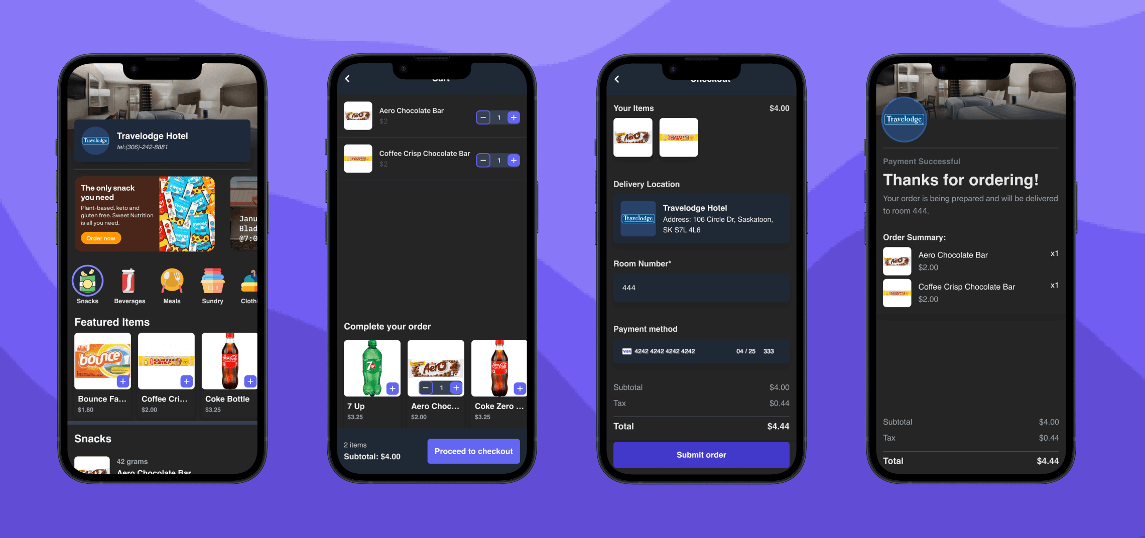 Globex – Room Ordering System