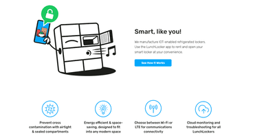 LunchLocker – IoT Refrigerated Locker System thumbnail 2